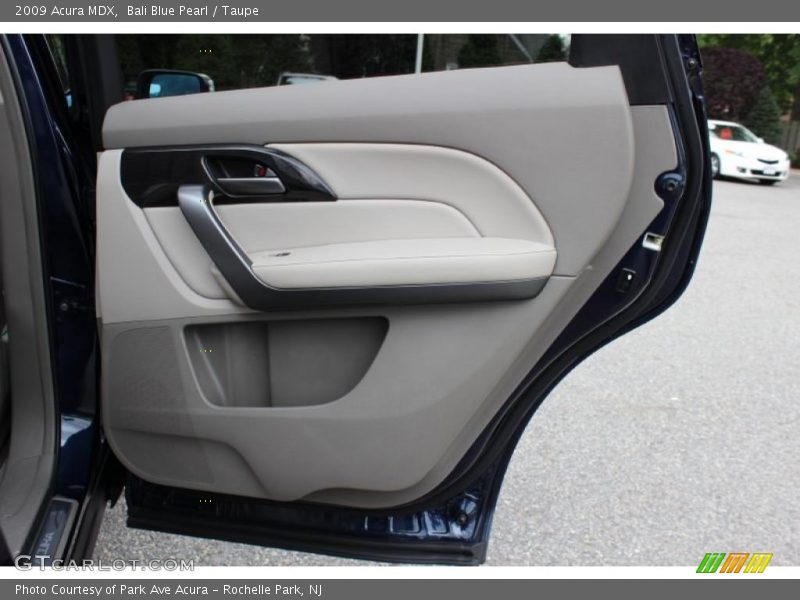 Bali Blue Pearl / Taupe 2009 Acura MDX