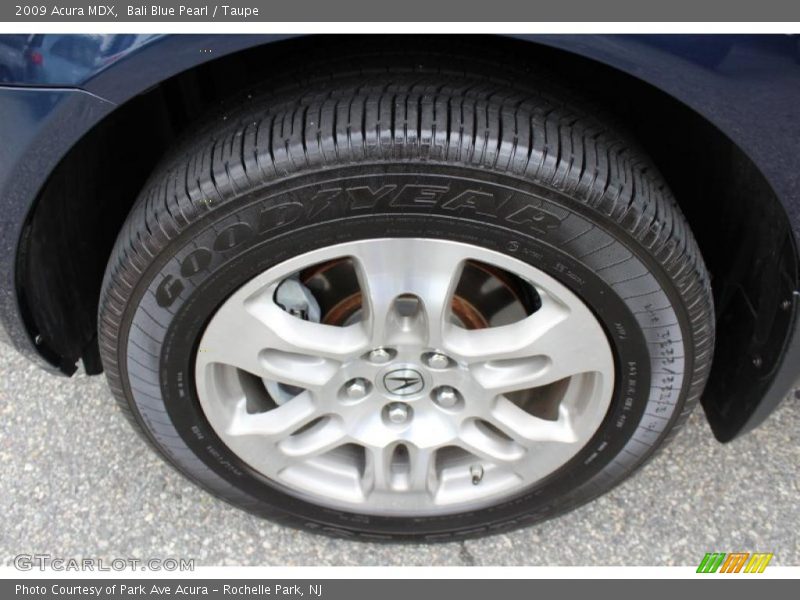 Bali Blue Pearl / Taupe 2009 Acura MDX