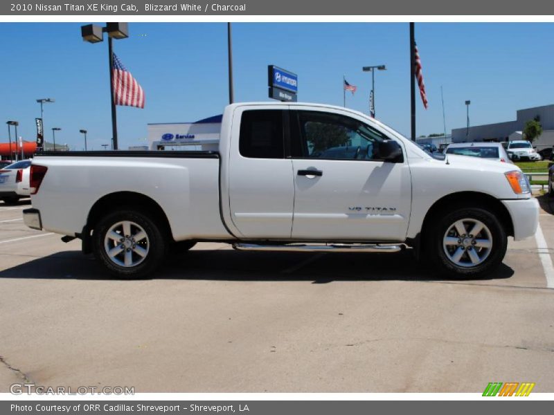  2010 Titan XE King Cab Blizzard White