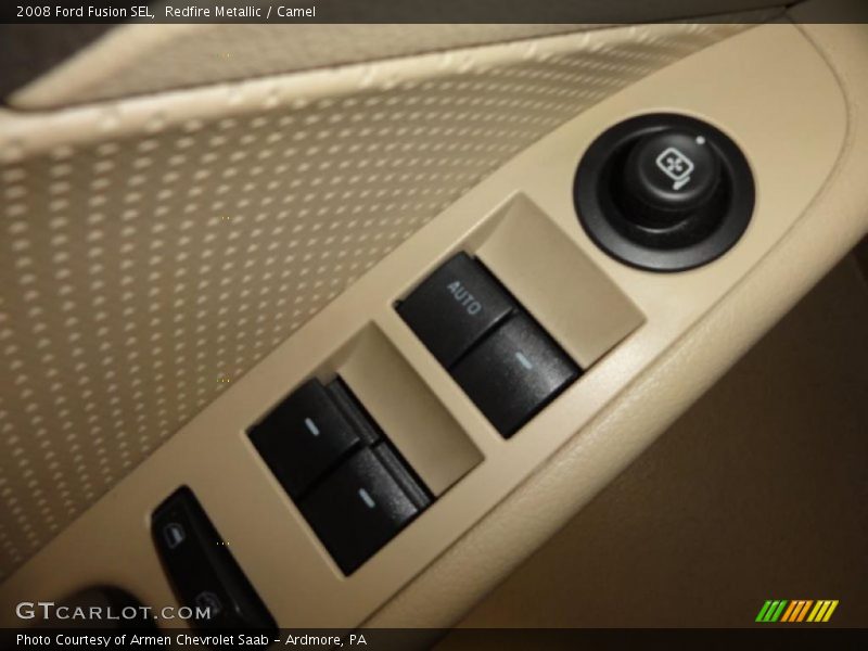 Redfire Metallic / Camel 2008 Ford Fusion SEL