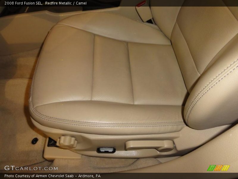 Redfire Metallic / Camel 2008 Ford Fusion SEL