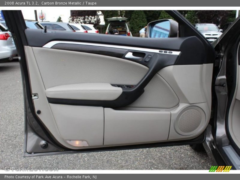Carbon Bronze Metallic / Taupe 2008 Acura TL 3.2