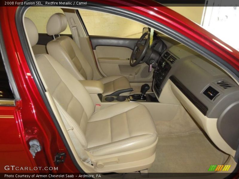 Redfire Metallic / Camel 2008 Ford Fusion SEL