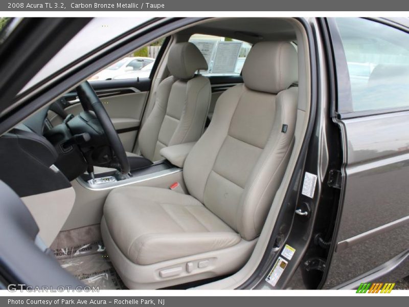 Carbon Bronze Metallic / Taupe 2008 Acura TL 3.2