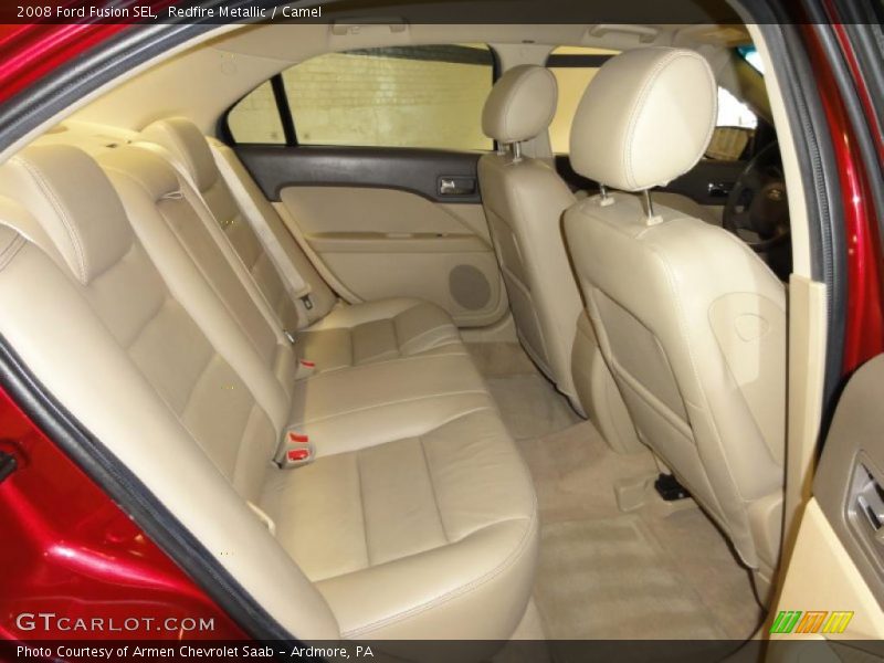 Redfire Metallic / Camel 2008 Ford Fusion SEL