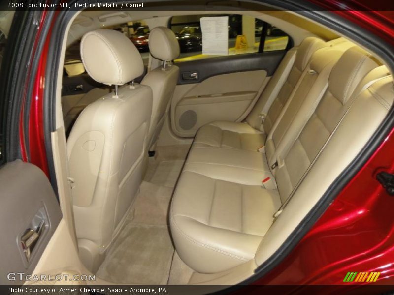 Redfire Metallic / Camel 2008 Ford Fusion SEL