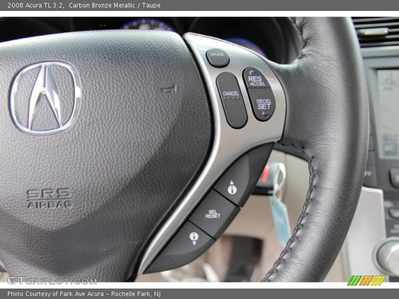 Carbon Bronze Metallic / Taupe 2008 Acura TL 3.2