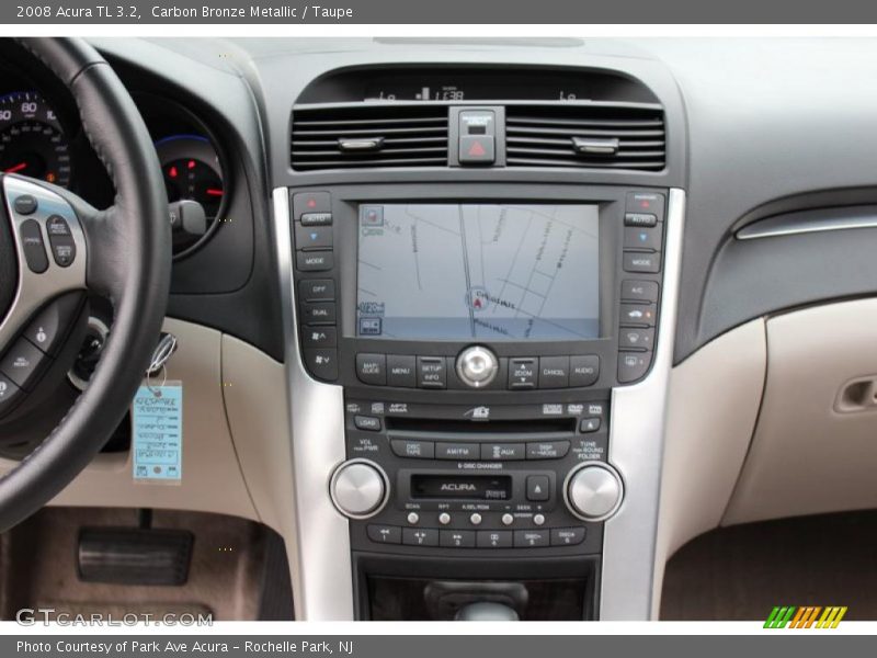 Carbon Bronze Metallic / Taupe 2008 Acura TL 3.2