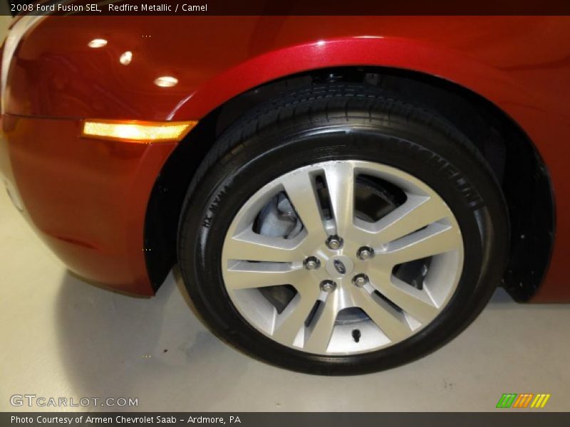 Redfire Metallic / Camel 2008 Ford Fusion SEL