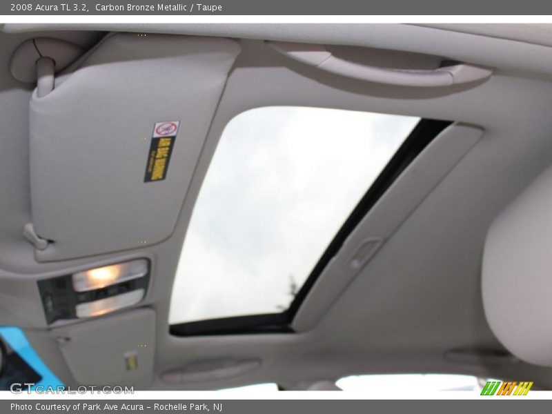 Carbon Bronze Metallic / Taupe 2008 Acura TL 3.2