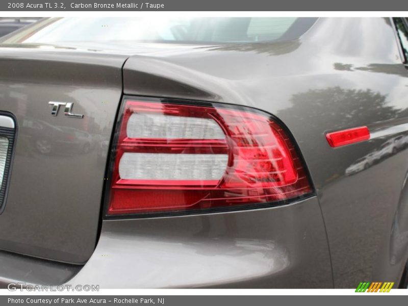 Carbon Bronze Metallic / Taupe 2008 Acura TL 3.2