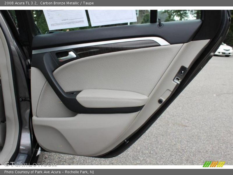 Carbon Bronze Metallic / Taupe 2008 Acura TL 3.2