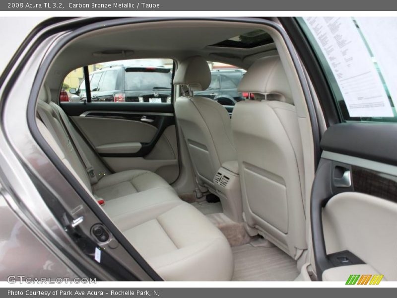 Carbon Bronze Metallic / Taupe 2008 Acura TL 3.2