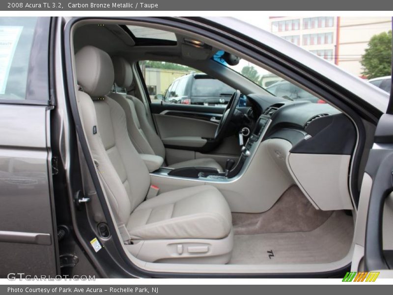 Carbon Bronze Metallic / Taupe 2008 Acura TL 3.2