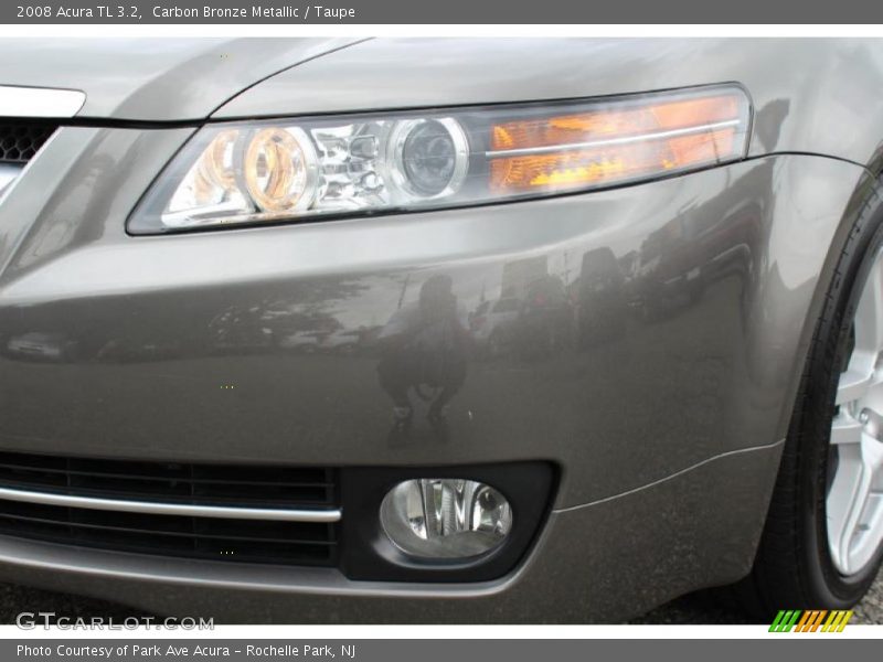 Carbon Bronze Metallic / Taupe 2008 Acura TL 3.2