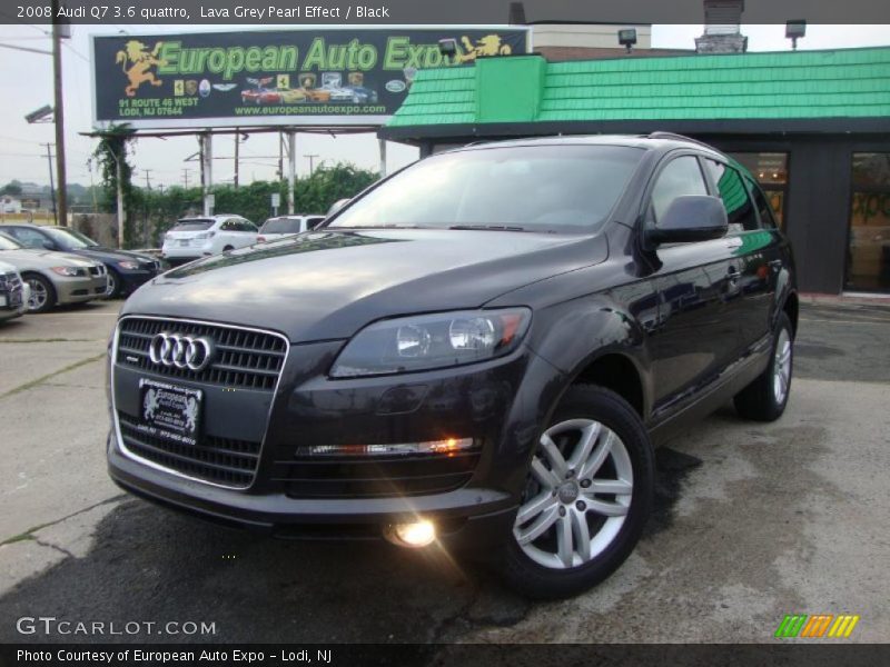 Lava Grey Pearl Effect / Black 2008 Audi Q7 3.6 quattro