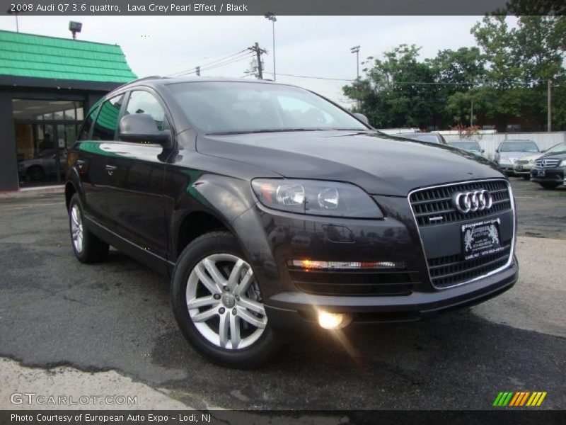 Lava Grey Pearl Effect / Black 2008 Audi Q7 3.6 quattro