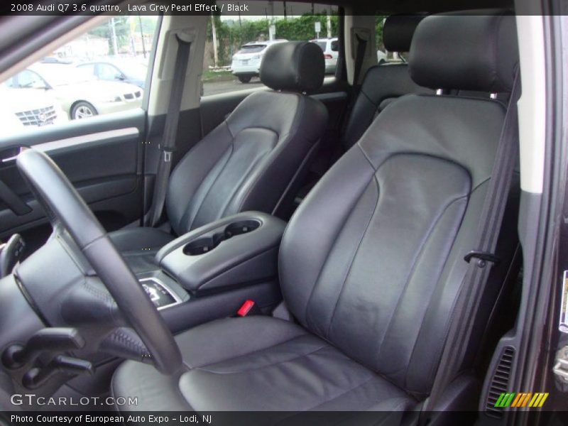 Lava Grey Pearl Effect / Black 2008 Audi Q7 3.6 quattro