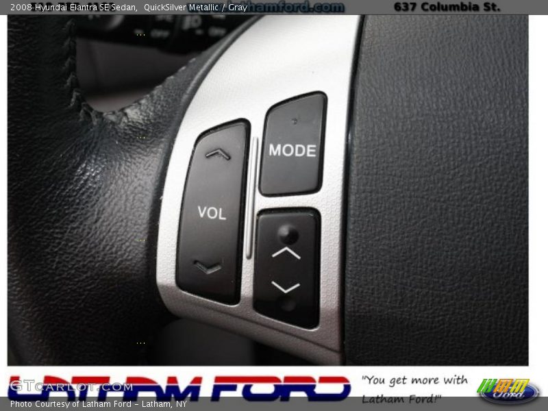 QuickSilver Metallic / Gray 2008 Hyundai Elantra SE Sedan