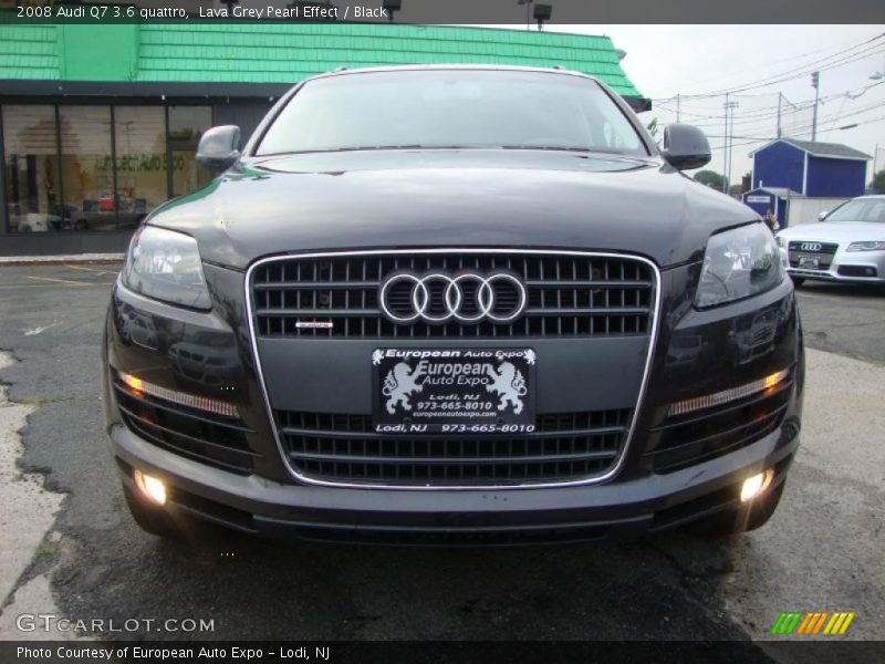Lava Grey Pearl Effect / Black 2008 Audi Q7 3.6 quattro