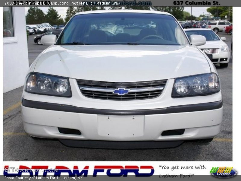 Cappuccino Frost Metallic / Medium Gray 2003 Chevrolet Impala