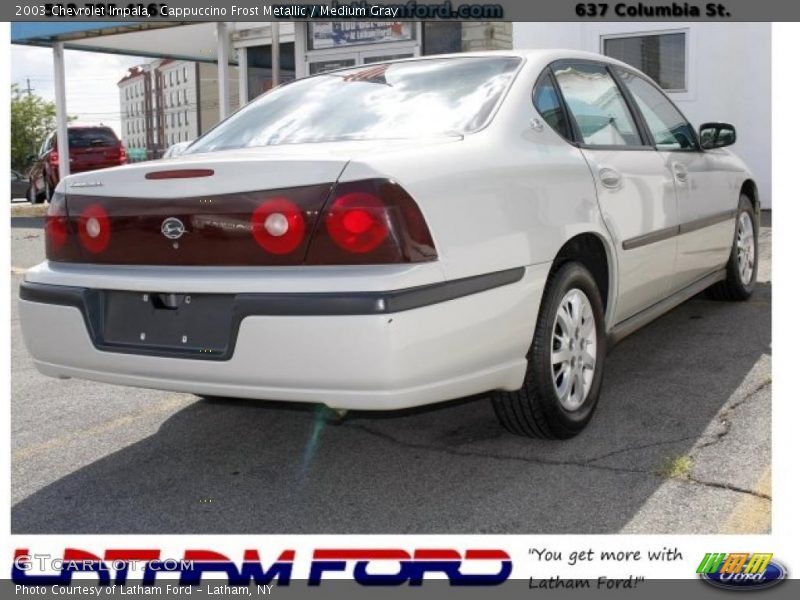 Cappuccino Frost Metallic / Medium Gray 2003 Chevrolet Impala