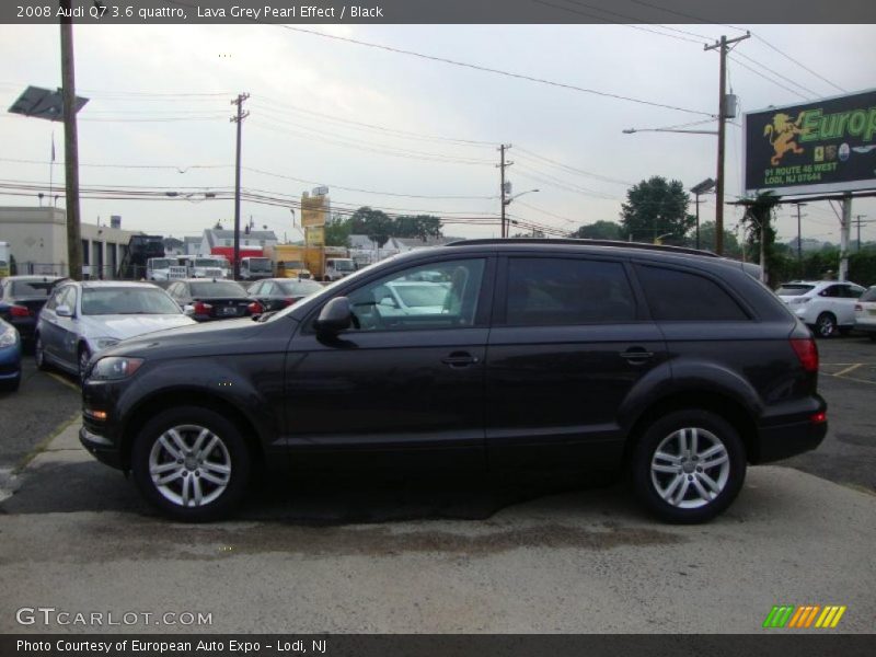 Lava Grey Pearl Effect / Black 2008 Audi Q7 3.6 quattro