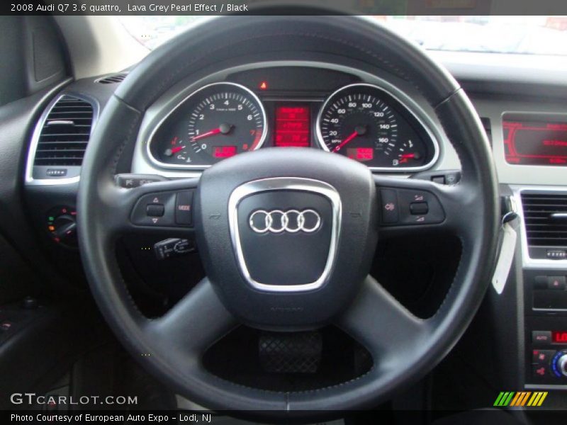 Lava Grey Pearl Effect / Black 2008 Audi Q7 3.6 quattro