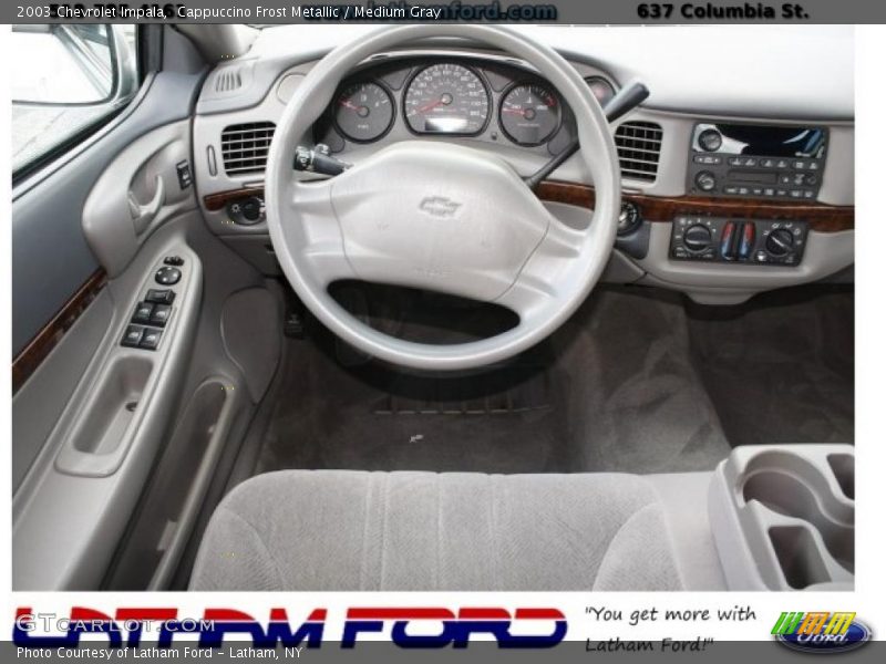Cappuccino Frost Metallic / Medium Gray 2003 Chevrolet Impala