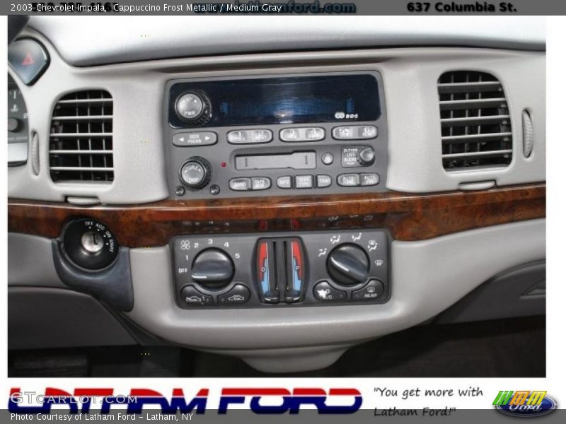 Cappuccino Frost Metallic / Medium Gray 2003 Chevrolet Impala
