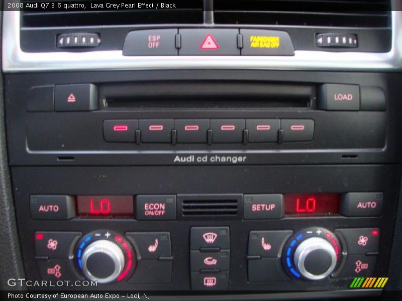 Controls of 2008 Q7 3.6 quattro