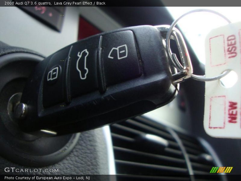 Lava Grey Pearl Effect / Black 2008 Audi Q7 3.6 quattro