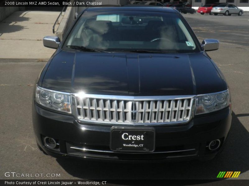 Black / Dark Charcoal 2008 Lincoln MKZ AWD Sedan