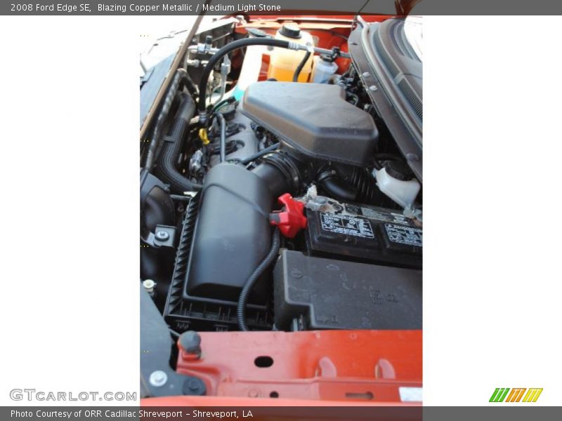 Blazing Copper Metallic / Medium Light Stone 2008 Ford Edge SE