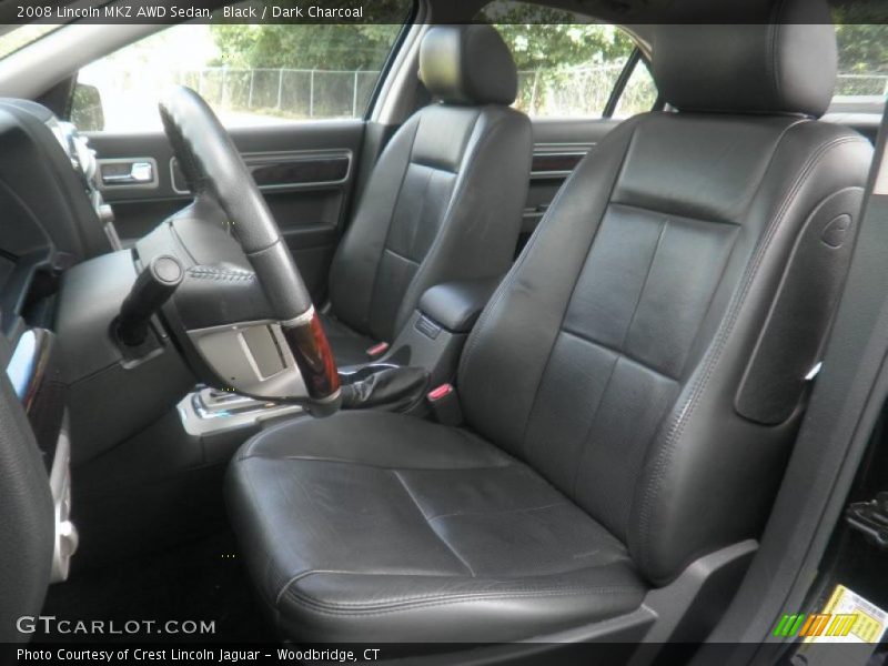 Black / Dark Charcoal 2008 Lincoln MKZ AWD Sedan