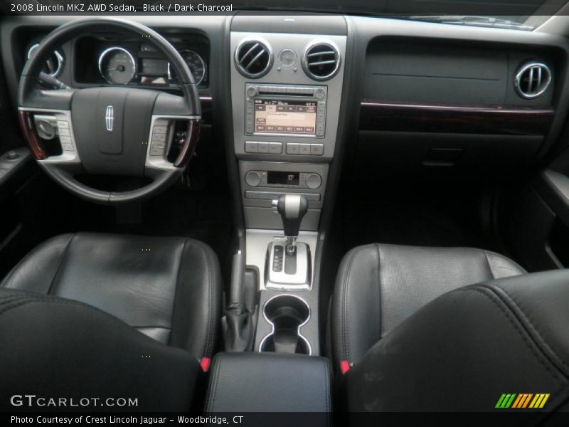 Black / Dark Charcoal 2008 Lincoln MKZ AWD Sedan