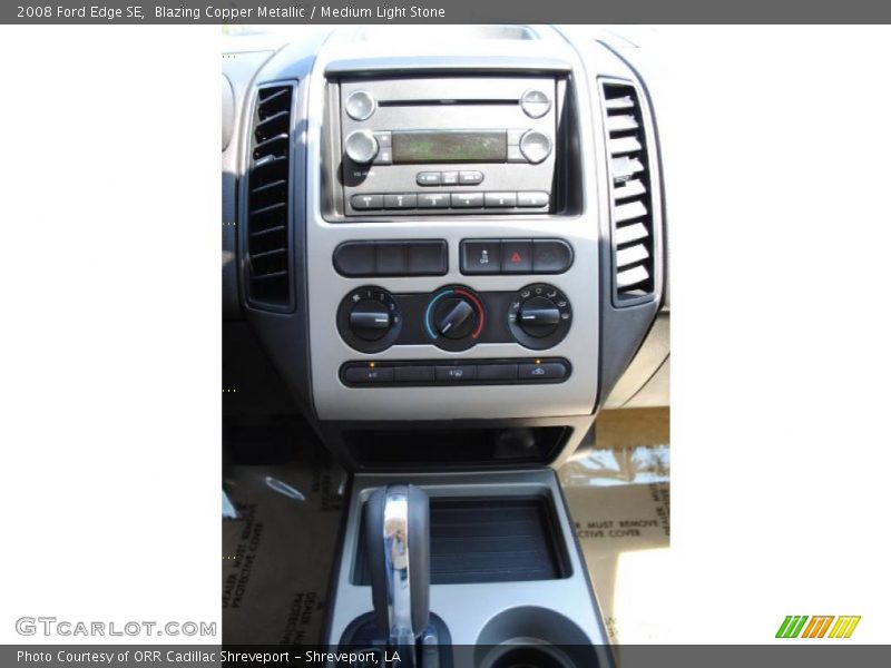 Blazing Copper Metallic / Medium Light Stone 2008 Ford Edge SE