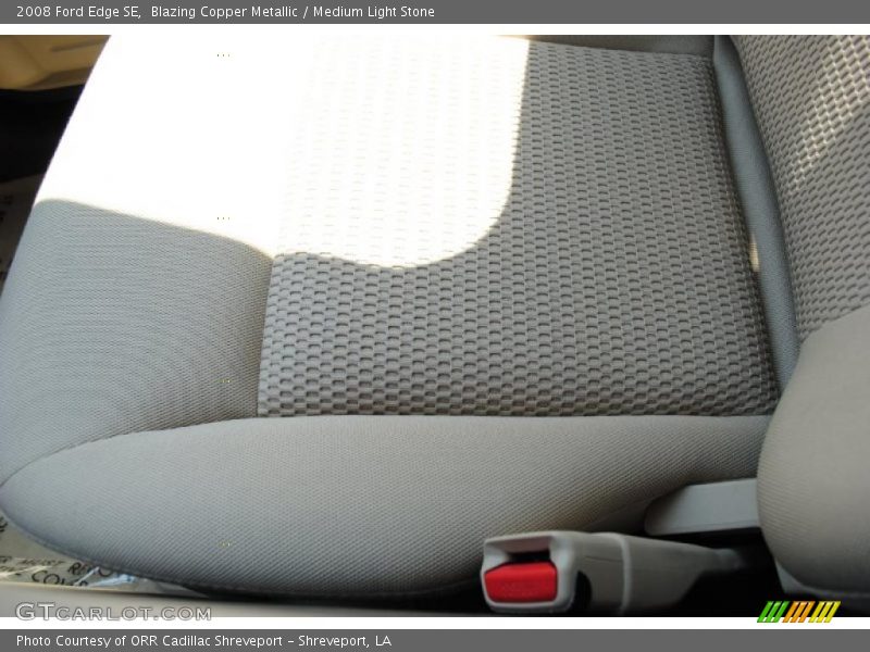 Blazing Copper Metallic / Medium Light Stone 2008 Ford Edge SE