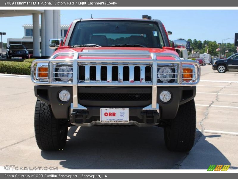 Victory Red / Light Cashmere/Ebony 2009 Hummer H3 T Alpha