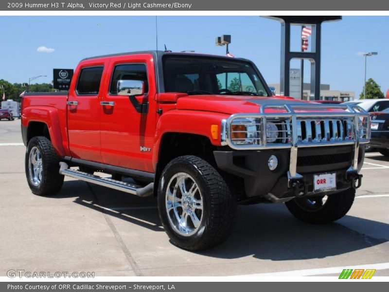 Front 3/4 View of 2009 H3 T Alpha