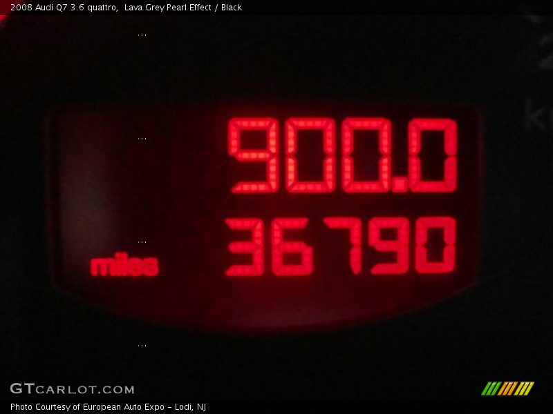 Lava Grey Pearl Effect / Black 2008 Audi Q7 3.6 quattro