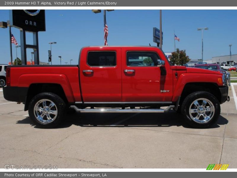 Victory Red / Light Cashmere/Ebony 2009 Hummer H3 T Alpha