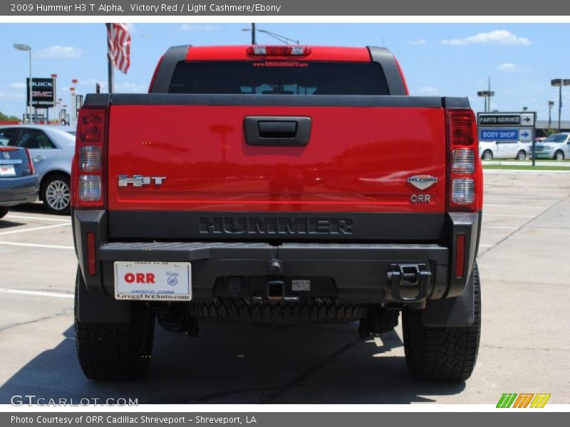 Victory Red / Light Cashmere/Ebony 2009 Hummer H3 T Alpha