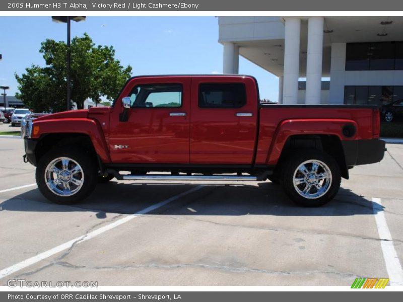 Victory Red / Light Cashmere/Ebony 2009 Hummer H3 T Alpha