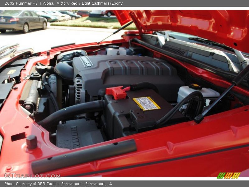 Victory Red / Light Cashmere/Ebony 2009 Hummer H3 T Alpha