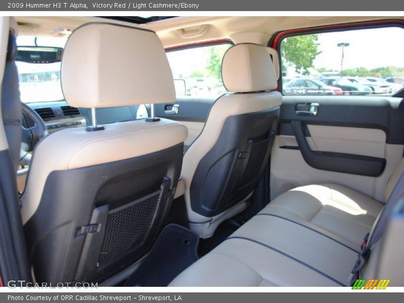  2009 H3 T Alpha Light Cashmere/Ebony Interior