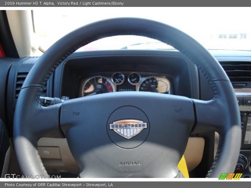 Victory Red / Light Cashmere/Ebony 2009 Hummer H3 T Alpha