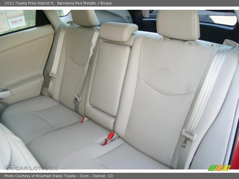 Barcelona Red Metallic / Bisque 2011 Toyota Prius Hybrid IV