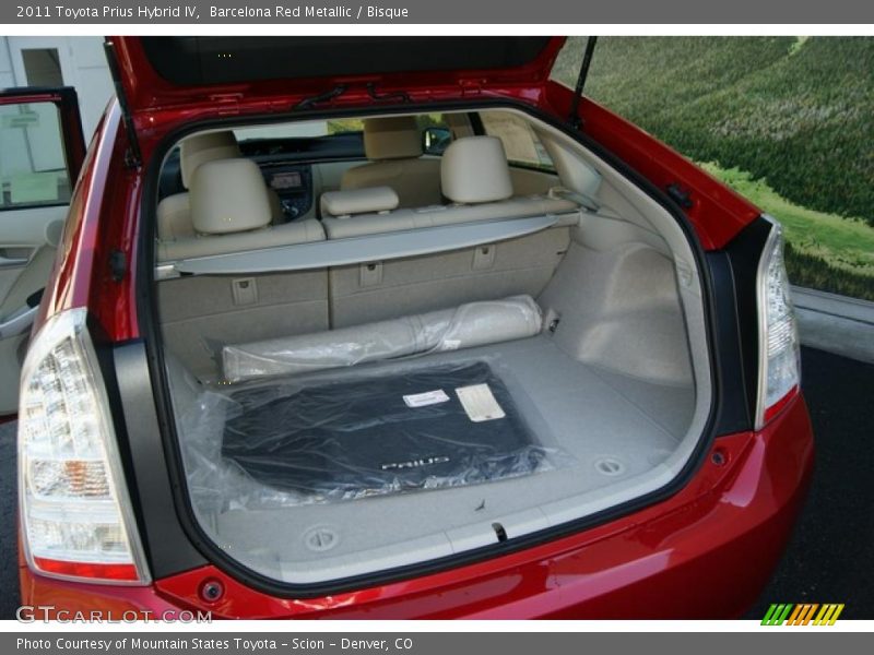 Barcelona Red Metallic / Bisque 2011 Toyota Prius Hybrid IV