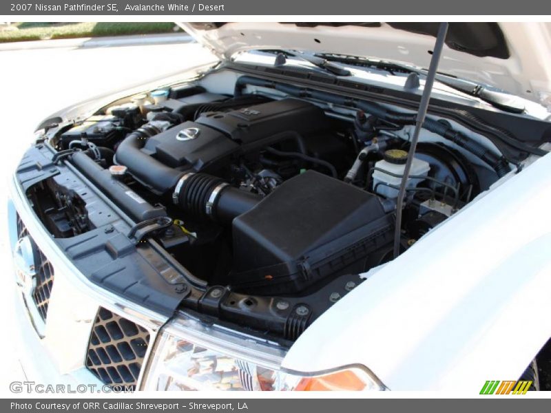 Avalanche White / Desert 2007 Nissan Pathfinder SE